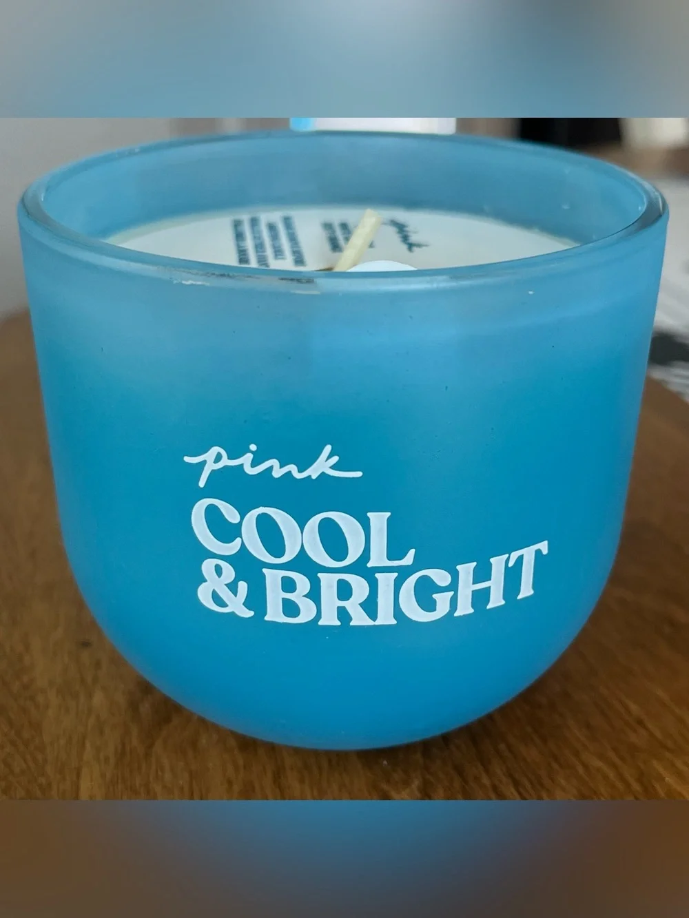 Victoria’s Secret PINK Cool & Bright Candle Jar Retails $30 NEW